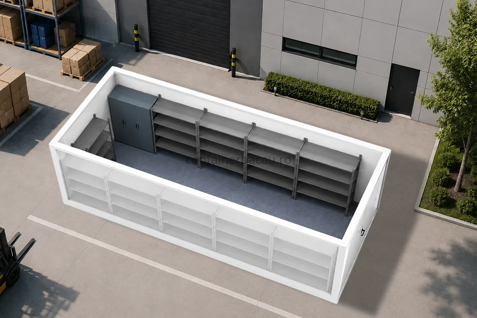 containere magazie